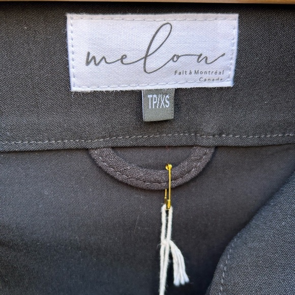 Melow by Melissa Bolduc Isabeau Assymetric Jacket, BNWT, size XS - Picture 13 of 14